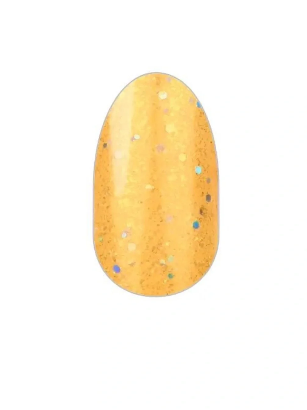 *Retired* Color Street: Mighty Heroes | Gold Yellow Glitter Summer Spring Party
